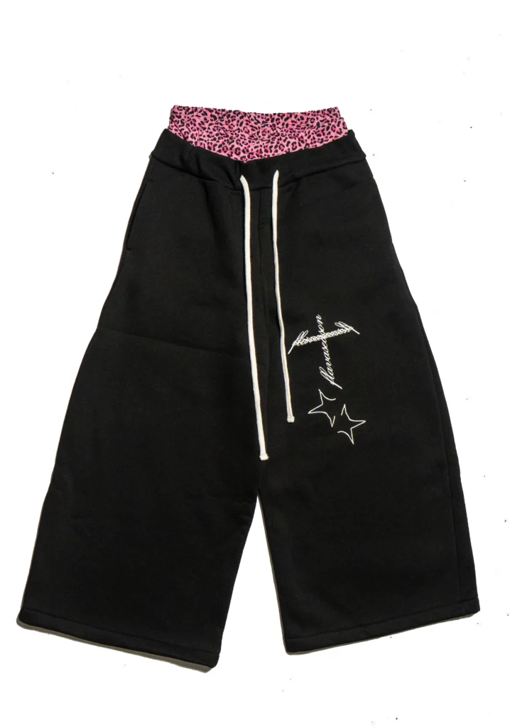 Asylum Sweatpants Black//Pink