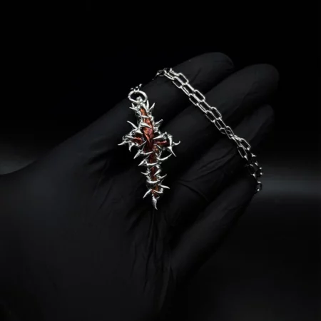 Lava Cross Necklace