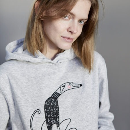 Whippet szara bluza